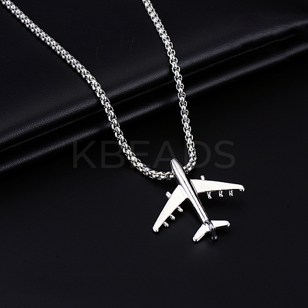 Alloy Pendant 201 Stainless Steel  Chain Necklaces for Men FS-WG0EA78-05-1