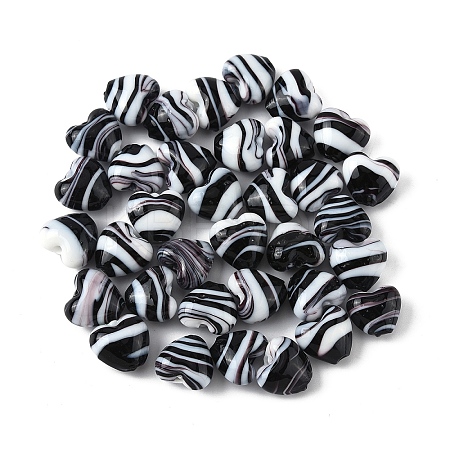 Handmade Lampwork Beads Strands LAMP-YW0002-02G-1