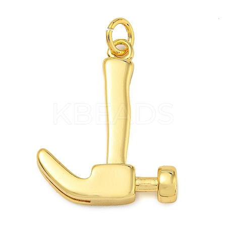 Rack Plating Brass Pendants KK-Z063-30B-G-1