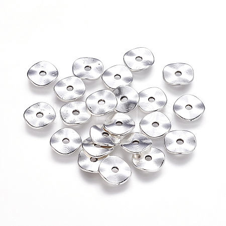 Tibetan Style Alloy Wavy Spacer Beads LS-LF9350Y-1
