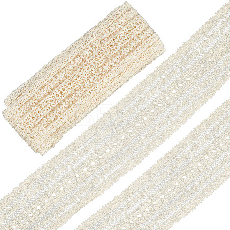 5 Yards Flat Cotton Lace Ribbon OCOR-GF0004-71D-01-1