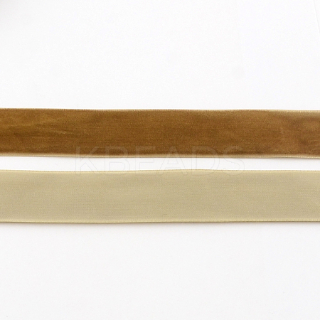 3/8 inch Single Face Velvet Ribbon OCOR-R019-9.5mm-103-1