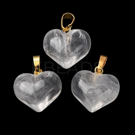 Natural Quartz Crystal Pendants G-B188-04G-07-1