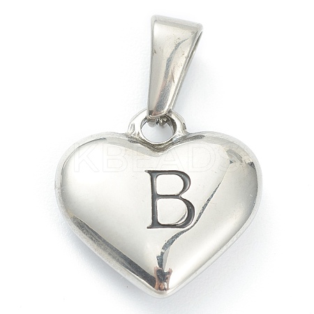 304 Stainless Steel Pendants X-STAS-P278-01B-P-1