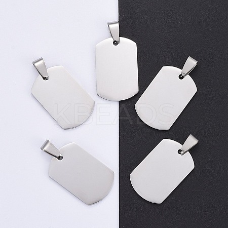 Tarnish Resistant 304 Stainless Steel Big Pendants LS-STAS-I140-19H-S-1