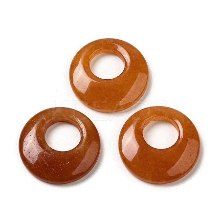 Natural Red Aventurine Pendants G-T122-76E-1