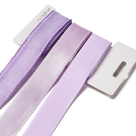 9 Yards 3 Styles Polyester Ribbon SRIB-A014-I04-1