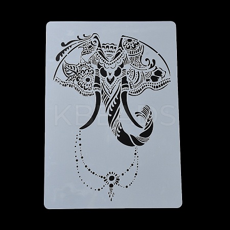 Plastic Hollow Out Drawing Painting Stencils Templates DIY-Z024-01D-1