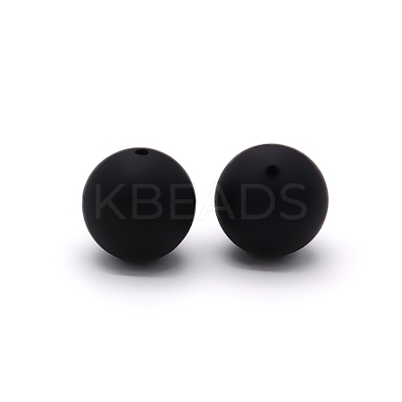 Silicone Beads Round Rubber Bead 15MM Loose Spacer Beads for DIY Supplies Jewelry Keychain Making FIND-SX0001-170-1