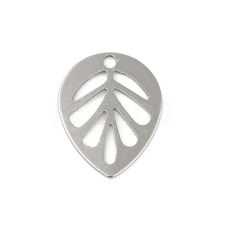 Non-Tarnish 201 Stainless Steel Charms STAS-C108-57P-1