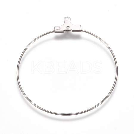 304 Stainless Steel Wire Pendants STAS-M274-020F-1