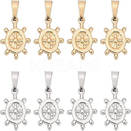 304 Stainless Steel Pendants STAS-UN0015-04-1