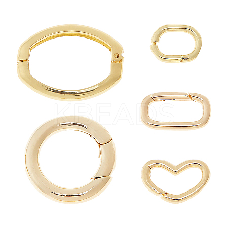 5Pcs 5 Styles DIY Claps Kits DIY-HS0001-16-1