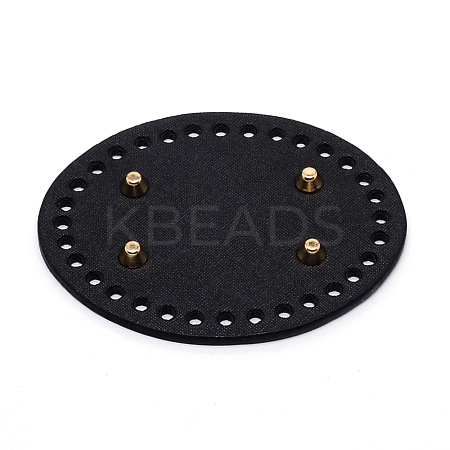 PU Leather Oval Bottom FIND-WH0077-66C-1