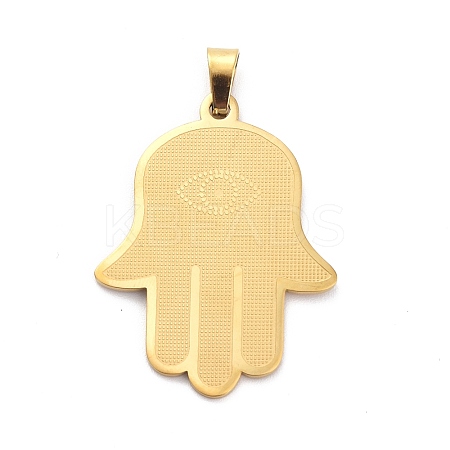 201 Stainless Steel Pendants STAS-C062-03G-1