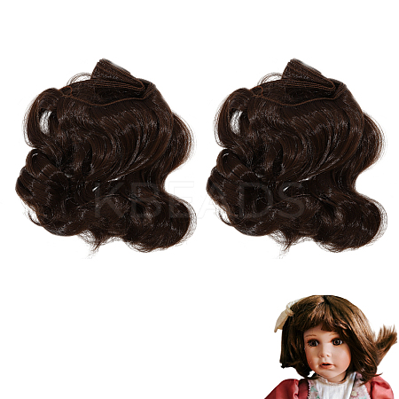 PP Hair Doll Wig Hair DIY-WH0349-395A-01-1