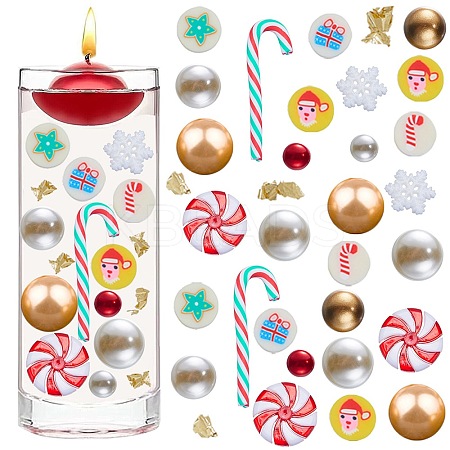 SUNNYCLUE DIY Christmas Vase Fillers for Centerpiece Floating Candles DIY-SC0021-85-1