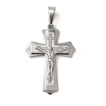 304 Stainless Steel Pendants STAS-K250-31P-1