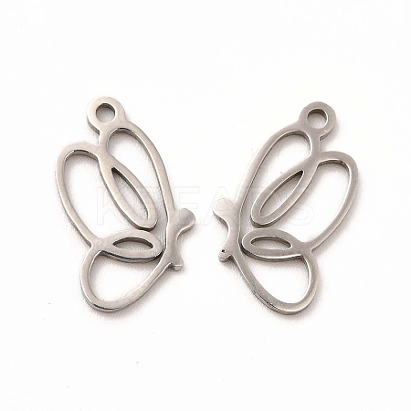 Non-Tarnish 201 Stainless Steel Pendants LS-STAS-E188-09P-1