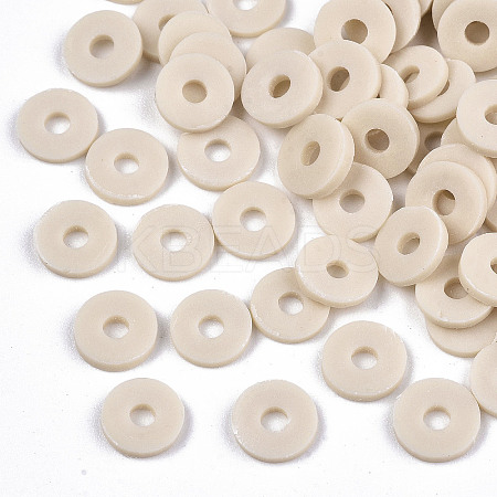 Handmade Polymer Clay Beads LS-CLAY-Q251-4.0mm-106-1