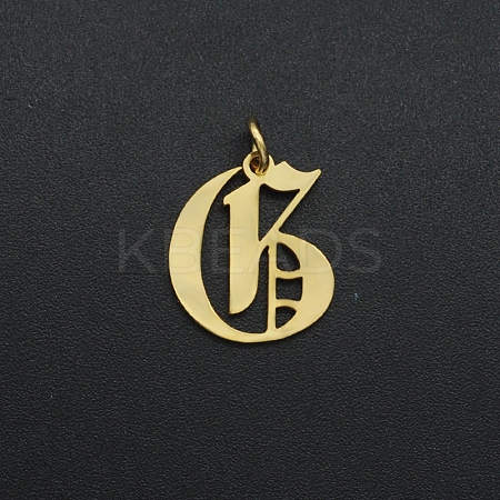 304 Stainless Steel Pendants STAS-R111-JA566-G-1