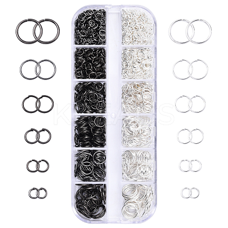 Iron Open Jump Rings IFIN-YW0003-83A-NF-1