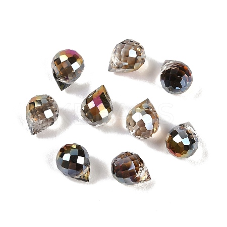 Electroplate Glass Beads EGLA-C008-01A-HR03-1