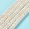 Natural Cultured Freshwater Pearl Beads Strands PEAR-J007-03-2
