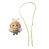 Cute Bees Acrylic Pendant Decoration LS-HJEW-G026-01A-4