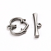 Tarnish Resistant 304 Stainless Steel Toggle Clasps LS-STAS-D142-06A-P-2