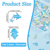 150Pcs 2 Styles Resin Cabochons MRMJ-SC0001-53-2