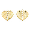 Ion Plating(IP) 201 Stainless Steel Pendants STAS-N098-257LG-1