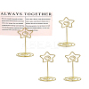 8Pcs Carbon Steel Name Card Holder AJEW-LP0010-29-3