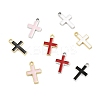 Alloy Enamel Pendants ENAM-E004-01-1