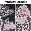Flower Lace Embroidery Sewing Fiber Appliques DIY-WH20011-90A-6