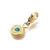 304 Stainless Steel Pendants Decoration STAS-R159-60G-02-2