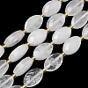 Natural Quartz Crystal Beads Strands G-A295-A13-01-2
