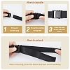 SUPERFINDINGS 6Pcs 3 Style Nylon Fixed Strap AJEW-FH0002-16-4