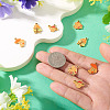 8Pcs 4 Styles 304 Stainless Steel Enamel Pendants STAS-TA0003-36-5