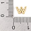 Rack Plating Brass Micro Pave Cubic Zirconia Cabochons KK-F874-04G-W-3
