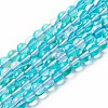 Synthetic Moonstone Beads Strands G-E573-02A-07-2