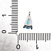 Brass Micro Pave Cubic Zirconia Pendants KK-D356-08E-P-3