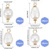 80Pcs 4 Style Acrylic Links & Pendants FIND-FH0003-09-3