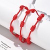 7 Knot Lucky Bracelets BJEW-JB05252-02-2