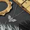 Gothic 304 Stainless Steel Cable Chain Necklaces NJEW-JN04983-02-2