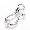 Tibetan Style S Hook Clasps LF5091Y-NF-2