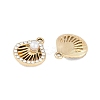 UV Plating Alloy Pendants FIND-M018-08C-G-2