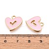 Alloy Enamel Pendants PALLOY-T092-27G-03-3