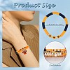 1 Set Handmade Polymer Clay Heishi Beads Stretch Bracelets Set BJEW-SZ0002-67A-01-2