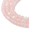 Transparent Glass Beads Strands EGLA-A034-T4mm-MB22-4
